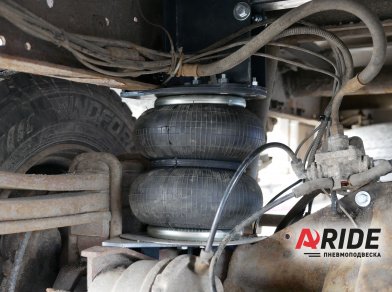 Рис. 4 Наши проекты: Пневмоподвеска на Iveco EuroCargo 75