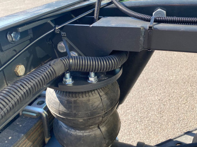 Рис. 3 Наши проекты: Пневмоподвеска на заднюю ось на новый Iveco Daily