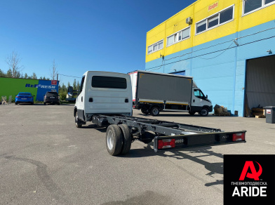 Рис. 2 Наши проекты: Пневмоподвеска на заднюю ось на новый Iveco Daily