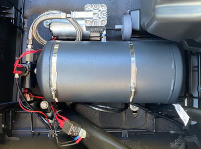 Рис. 7 Наши проекты: Пневмоподвеска на заднюю ось на новый Iveco Daily