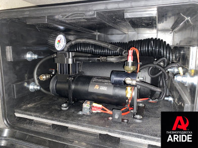 Рис. 10 Наши проекты: Установка пневмоподвески на Iveco Daily 35c-150