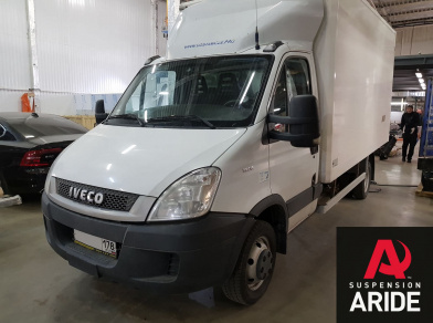 Рис. 1 Наши проекты: Установка пневмоподвески на заднюю ось Iveco Daily 35C (05.06.2018)