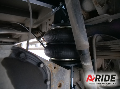 Рис. 3 Наши проекты: Вспомогательная пневмоподвеска на Iveco Daily 70