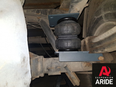 Рис. 4 Наши проекты: Пневмоподвеска на IVECO Daily 45C для комфорта - Этапы установки