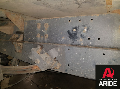 Рис. 7 Наши проекты: Пневмоподвеска на IVECO Daily 45C для комфорта - Этапы установки