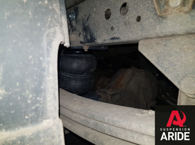 Рис. 6 Наши проекты: Пневмоподвеска на IVECO Daily 45C для комфорта - Этапы установки