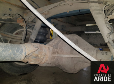 Рис. 5 Наши проекты: Пневмоподвеска на IVECO Daily 45C для комфорта - Этапы установки