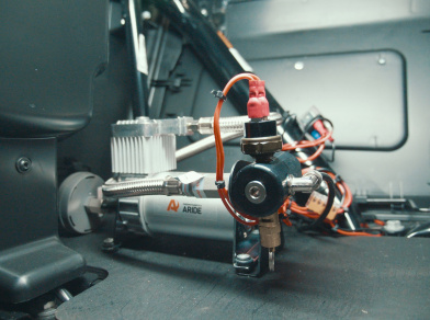 Рис. 5 Наши проекты: Пневмоподвеска Iveco Daily 50