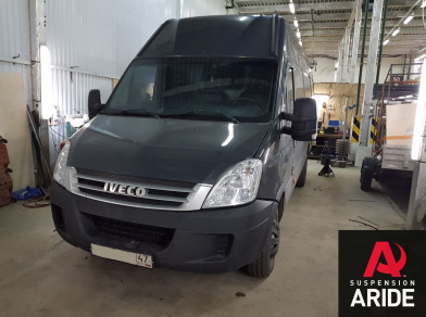 Рис. 5 Наши проекты: Пневмоподвеска на IVECO Daily 45C - Этапы установки