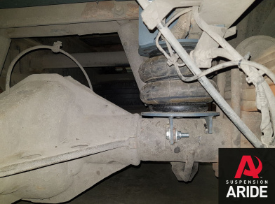 Рис. 4 Наши проекты: Пневмоподвеска на IVECO Daily 45C - Этапы установки