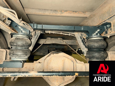 Рис. 2 Наши проекты: Установка пневмоподвески на Iveco Daily 50c15