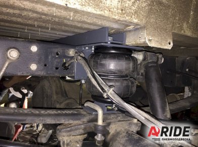 Рис. 5 Наши проекты: Установка пневмоподвески на заднюю ось IVECO DAILY 35S