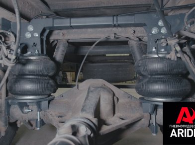 Рис. 6 Наши проекты: Пневмоподвеска Iveco Daily 70-150