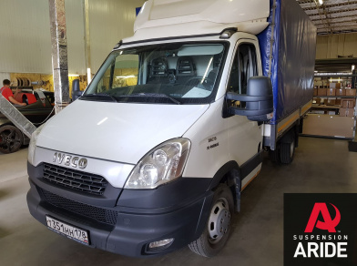 Рис. 1 Наши проекты: Пневмоподвеска на IVECO Daily 30C - Этапы установки