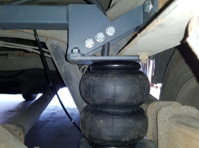 Рис. 5 Наши проекты: Пневмоподвеска на IVECO Daily 30C - Этапы установки