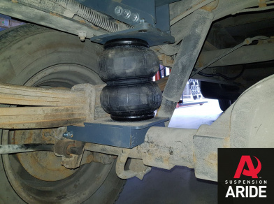 Рис. 4 Наши проекты: Пневмоподвеска на IVECO Daily 30C - Этапы установки