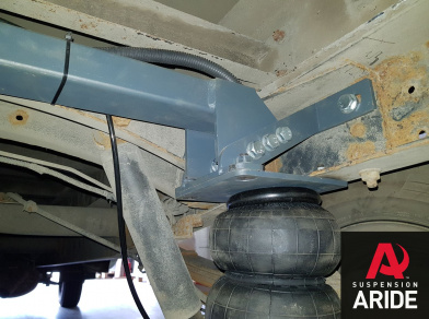 Рис. 3 Наши проекты: Пневмоподвеска на IVECO Daily 30C - Этапы установки