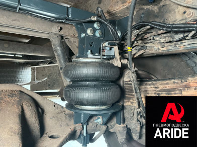 Рис. 5 Наши проекты: Комплект пневмоподвески на Iveco Daily 70