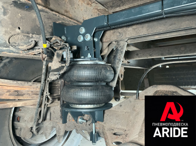 Рис. 4 Наши проекты: Комплект пневмоподвески на Iveco Daily 70