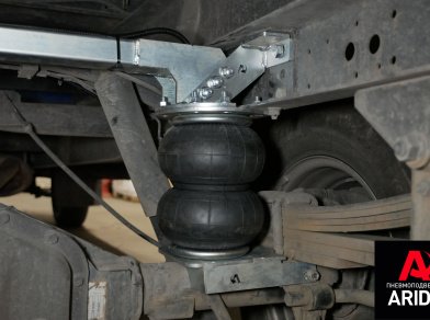 Рис. 2 Наши проекты: Пневмоподвеска на заднюю ось Iveco Daily