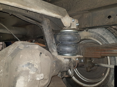 Рис. 7 Наши проекты: Ремонт вспомогательной пневмоподвески на Iveco Daily