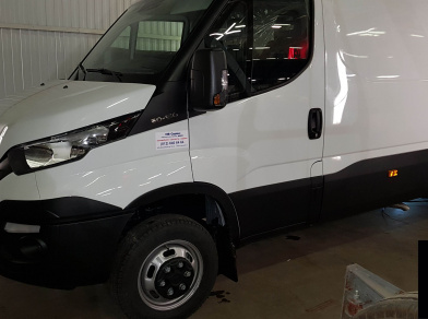 Рис. 1 Наши проекты: Установка задней пневмоподвески Iveco 50C 150