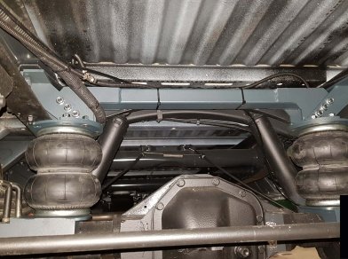 Рис. 8 Наши проекты: Установка задней пневмоподвески Iveco 50C 150