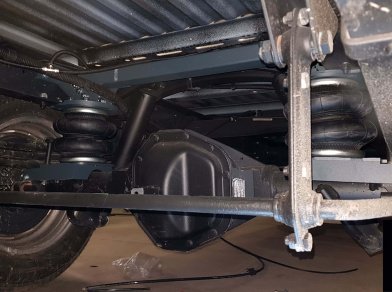 Рис. 6 Наши проекты: Установка задней пневмоподвески Iveco 50C 150