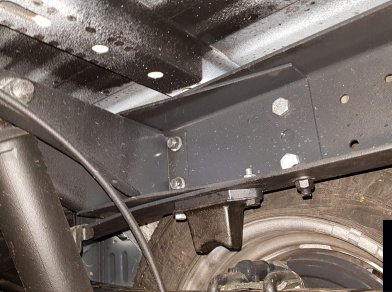 Рис. 3 Наши проекты: Установка задней пневмоподвески Iveco 50C 150