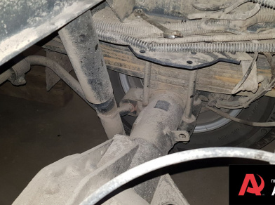 Рис. 2 Наши проекты: Установка задней пневмоподвески на эвакуатор ﻿Iveco Daily 65C