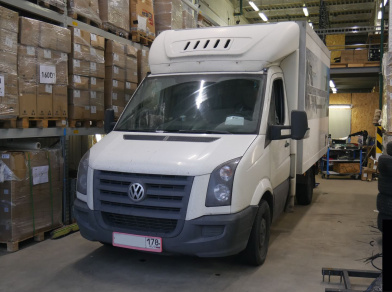 Рис. 1 Наши проекты: Установка пневмоподвески на VW Крафтер 35