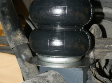 Рис. 4 Наши проекты: Установка пневмоподвески на VW Крафтер 35