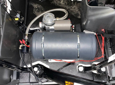 Рис. 9 Наши проекты: Установка пневмоподвески Iveco Daily 35C150