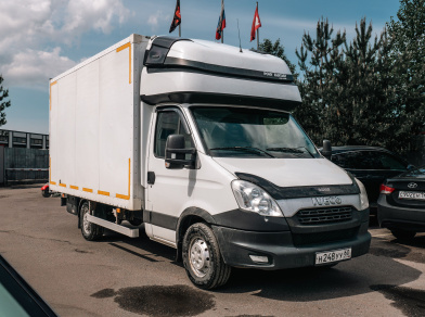 Рис. 1 Наши проекты: Пневматическая подвеска на Ивеко