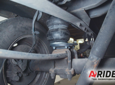 Рис. 4 Наши проекты: Вспомогательная пневмоподвеска на Iveco Daily 35S