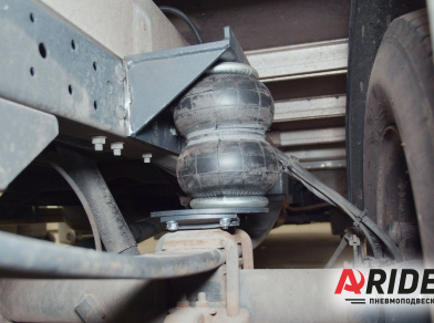 Рис. 3 Наши проекты: Вспомогательная пневмоподвеска на Iveco Daily 35S