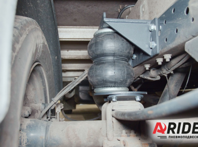 Рис. 2 Наши проекты: Вспомогательная пневмоподвеска на Iveco Daily 35S