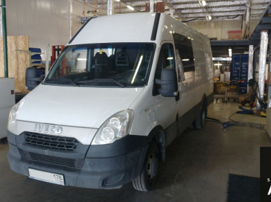 Рис. 1 Наши проекты: Пневмоподвеска на IVECO Daily 35C для комфорта - Этапы установки