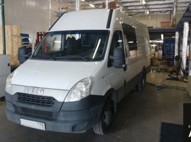 Рис. 1 Наши проекты: Пневмоподвеска на IVECO Daily 35C для комфорта - Этапы установки