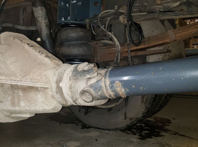 Рис. 1 Наши проекты: Пневмоподвеска на Iveco Daily 65C для грузоподъемности - Этапы установки