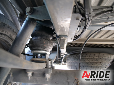 Рис. 3 Наши проекты: Пневмоподвеска на Iveco Daily 35S