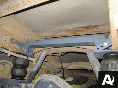 Рис. 6 Наши проекты: Пневмоподвеска на IVECO Daily 35C для грузоподъемности - Этапы установки