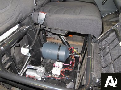 Рис. 8 Наши проекты: Пневмоподвеска на IVECO Daily 35C для грузоподъемности - Этапы установки