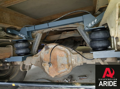 Рис. 1 Наши проекты: Пневмоподвеска на IVECO Daily 50C - Этапы установки