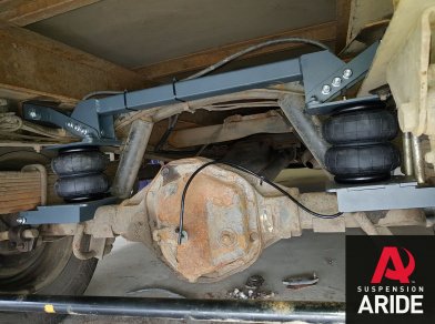 Рис. 1 Наши проекты: Пневмоподвеска на IVECO Daily 50C - Этапы установки