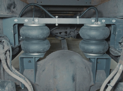 Рис. 5 Наши проекты: Пневмоподвеска Камаз 4308