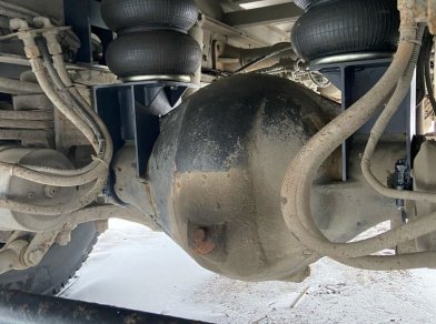 Рис. 2 Наши проекты: Установка вспомогательной пневмоподвески на КАМАЗ 4308