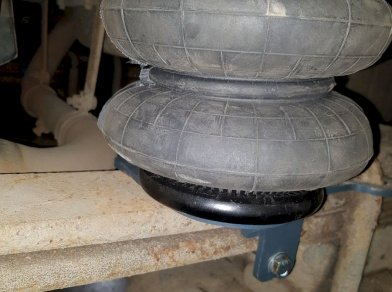 Рис. 11 Наши проекты: Пневмоподвеска на КАМАЗ 4308 - Этапы установки