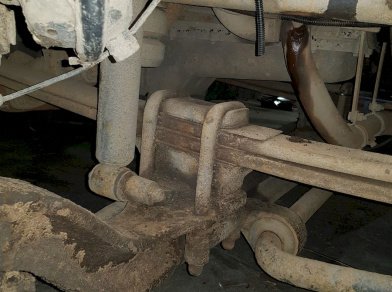 Рис. 2 Наши проекты: Пневмоподвеска на КАМАЗ 4308 - Этапы установки