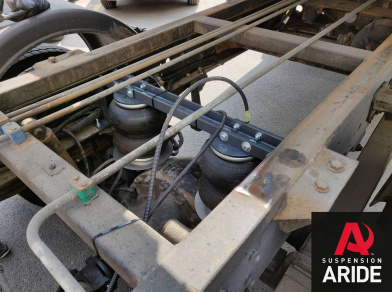 Рис. 7 Наши проекты: Пневмоподвеска на КАМАЗ 4308 для комфорта - Этапы установки